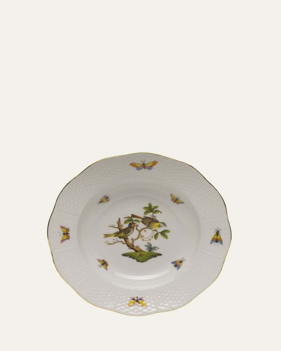 Rothschild Bird Motif 11 Rim Soup Plate